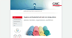 Desktop Screenshot of gmcag.ch