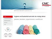 Tablet Screenshot of gmcag.ch